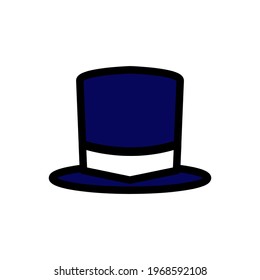 Magician Hat Icon Vector Illustration Design