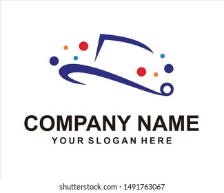 magician hat logo vector design