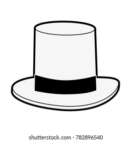 Magician hat symbol