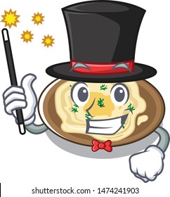Magician hummus isolated with in the character