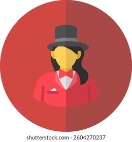 Magician Icon Element For Design