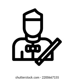 magician icon or logo isolated sign symbol vector illustration - high quality black style vector icons
