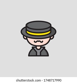 magician icon vector graphic for any business