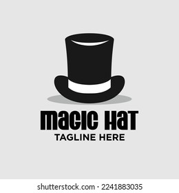 Magician Logo Design Template Inspiration, Vector Illustration.