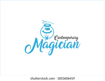 Magician Logo Icon Design Vector Image Stock Vector (Royalty Free ...