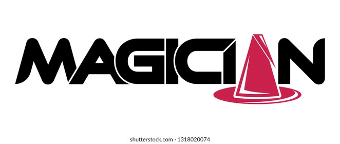 Magician logo vector