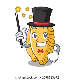 Magician pastel mascot cartoon style