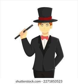 Magician Profession Character Design Illustration