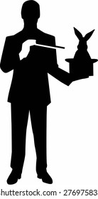 Magician Silhouette