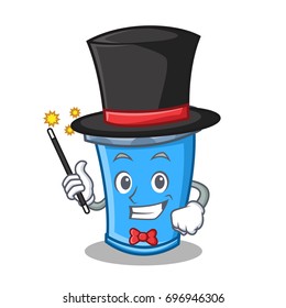 Magician soda drink character cartoon