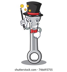 Magician spanner character cartoon style