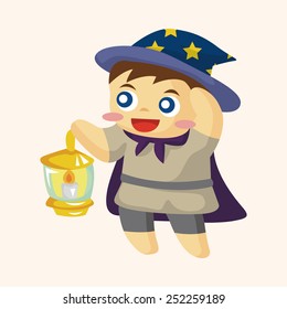 magician theme elements