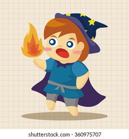 magician theme elements