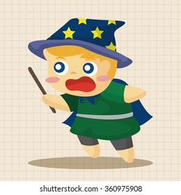 magician theme elements