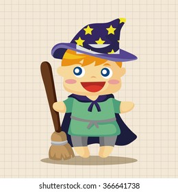 magician theme elements
