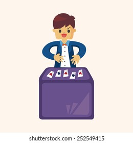 magician theme elements vector,eps