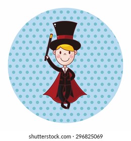 magician theme elements vector,eps
