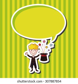 magician theme elements vector,eps