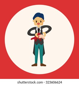 magician theme elements vector,eps