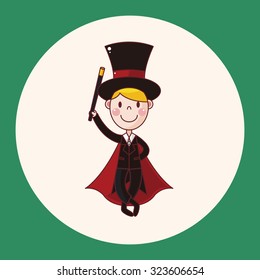 magician theme elements vector,eps