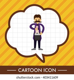 magician theme elements vector,eps