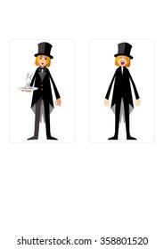 Magician.EPS8 vector with transparency organized in layers for easy editing.
