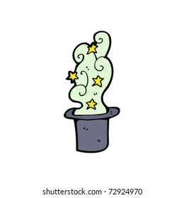 magician's hat cartoon