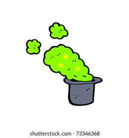 magician's hat cartoon