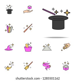 magician's hat icon. magic icons universal set for web and mobile
