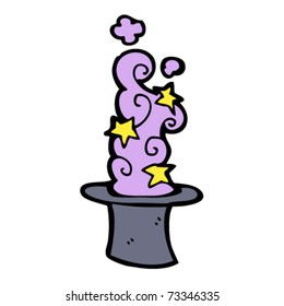 magician's top hat cartoon