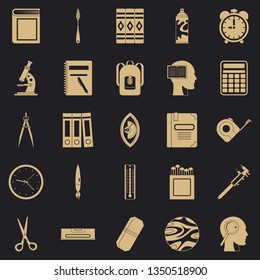 Magistrate icons set. Simple set of 25 magistrate vector icons for web for any design