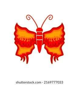 Magma butterfly is a fictional animal originating from the evolution of lava butterfly eggs