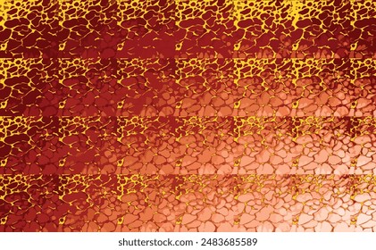 Magma Mesh And Grunge Abstract Wallpaper With Blur Effect