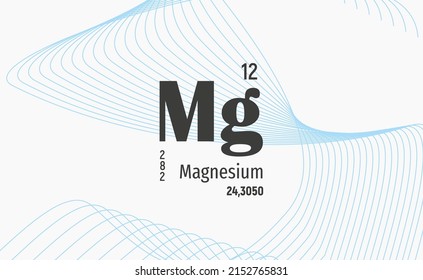 Magnesium. Chemicals, micro and macronutrients. Periodic table of Mendeleev. Microelements necessary for humans.