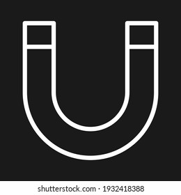 Magnet, attraction, snap icon vector image. Can also be used for customer support and UI. Suitable for use on web apps, mobile apps and print media.