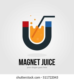 MAGNET BUSINESS COMPANY LOGO TEMPLATE SYMBOL EMBLEM