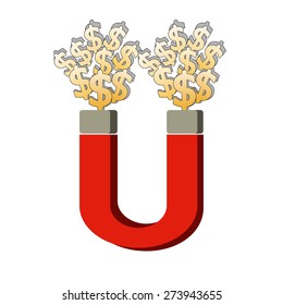 magnet with currency