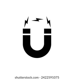 A magnet customer retention line icon. Collection of modern high-quality search line icons. Editable strokes. Premium linear symbols for web sites, flyers, banners, online shops, and companies.