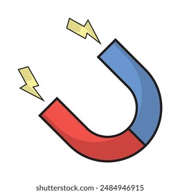 magnet design icon vector illustration