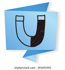 Magnet doodle drawing