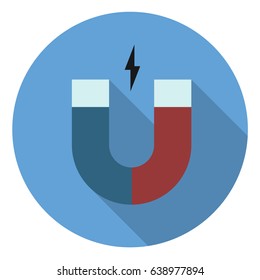 magnet flat icon