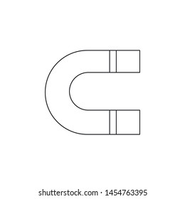 Magnet Gravity Electric vector icon