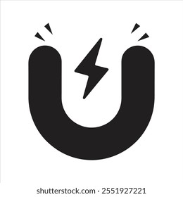 Magnet icon. Customer magnet icon