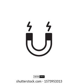 Magnet icon, design inspiration vector template for interface and any purpose