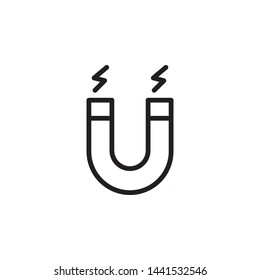 magnet icon design template. Trendy style, vector eps 10