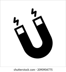 magnet icon design template Trendy style, vector, on white background, eps 10