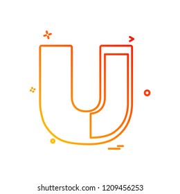 Magnet icon design vector
