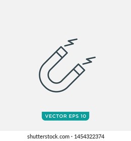 Magnet Icon Design, Vector EPS10