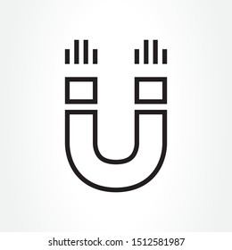 Magnet icon design vector illustration