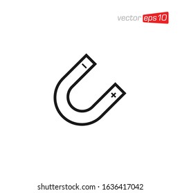 Magnet Icon Design Vector Template